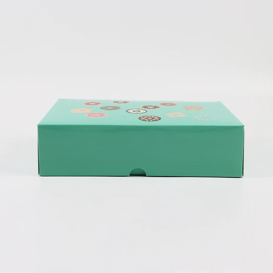 Custom Design Eco Friend Food Grade Printing Cake Food Cookie Bread Pastry Donut Macaron Paper Cake Box