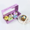 Factory Direct Sale Cheap Personalized Luxury Transparent Window Customized Printed Food Grade Disposable Packaging Macaron Cake Doughnut Sweet Cardboard Box