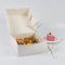 Factory Wholesale Affordable Personalized Luxury Customized Printed Logo Size Food Grade Disposable Packaging Macaron Cake Doughnut Sweet Cardboard Box