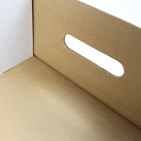 Customized Paper Be Flute Corrugated Archive Storage Shipping Carton with Custom Printing