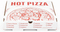 Factory Customized Disposable 6-12 Inch Portable Corrugated Cardboard Pizza Box Delivery Pizza Box