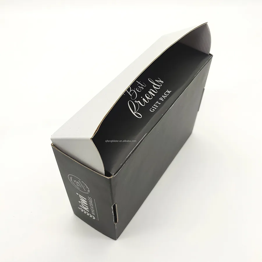 Waterproof and Oilproof Gift Box Packaging Biodegradable Thickened Cowhide Packaging Box