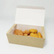 Biodeqradable Brown Cardboard Cups Snack Fast Food Packaqing Cinema Popcorn Box Chicken Popcorn Box