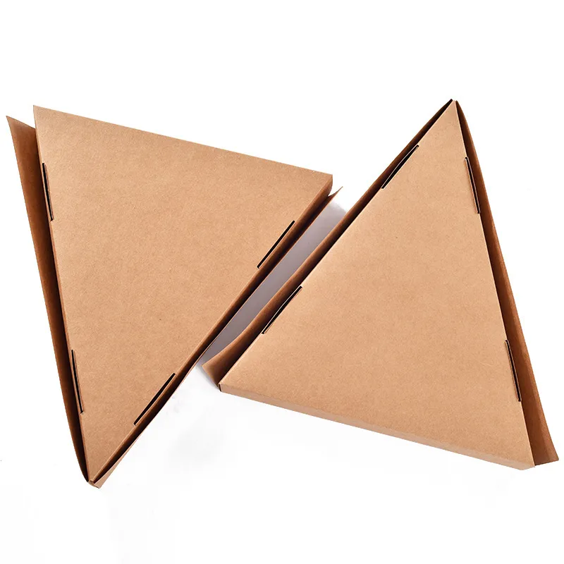 Custom Cheap Pizza Boxes Kraft Paper Pizza Packaging Box Pizza Slice Box Delivery Box