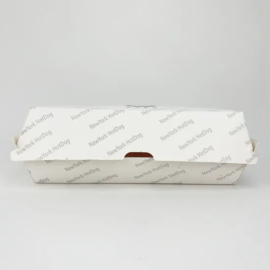Factory Price Biodegradable Hamburger Boxes Snack Box Chips Custom Print Food Packing Box