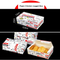 Custom Packaging Takeaway Food Burger Wings Fried Chicken French Fries Packaging Box