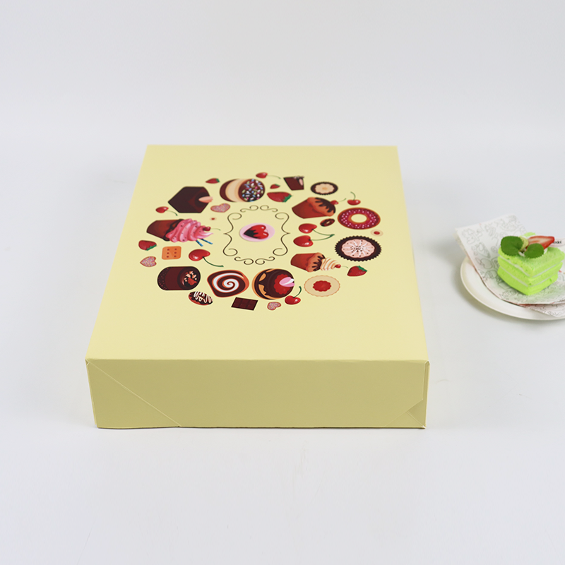 Cupcake Box and Packaging Box Transparent Luxury Satin Holds 6 Holes Pink Food Cajas PARA Cake Box with Window