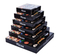 Custom with Logo Carton Take Away Corrugated Black Pizza Boxes