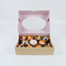 OEM Delivery Donut Food Chocolate Corrugated Paper Cookies Box Packaging Customized Mailer Boxes with Custom Logo