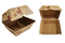 Customized Personalized Logo Brown Natural Color Food Grade Kraft Paper Box for Fried Chicken Fast Takeaway Food