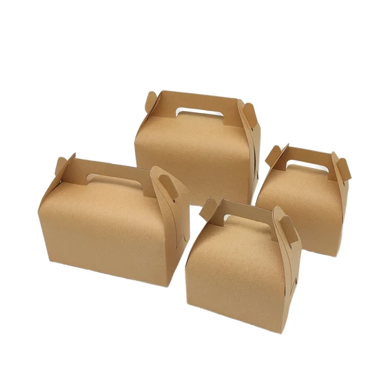 New Arrived Exquisite Paper Donut Box Party Cardboard Cake Box Custom Printing Paper Boxes