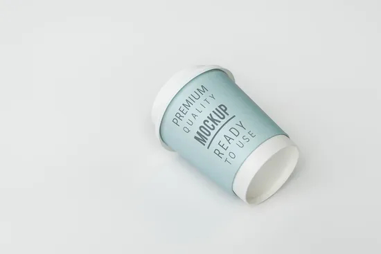 Wholesale Custom Printed Disposable Coffee Cups Coffee Hot Drink Paper Cup Milk Tea Paper Cup with Lid