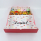 6inch OEM Custom Logo Printed Food Grade White Cardboard Paper Birthday Gift Pastry Cake Box with Clearwindow