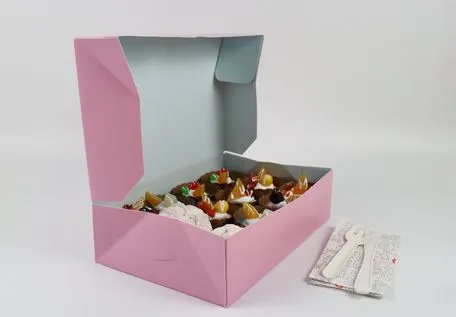 Foldable Easy to Disassemble Customized Folding Cake Boxes for Birthday