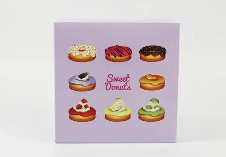 High-End Design Thickened Customized Cardboard Cake Boxes for Team-Building Activity