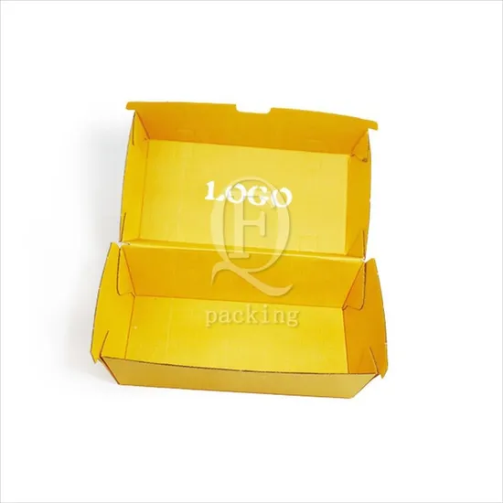 Waterproof Anti-Slip Design Customized Burger Box for Parties or Gatherings