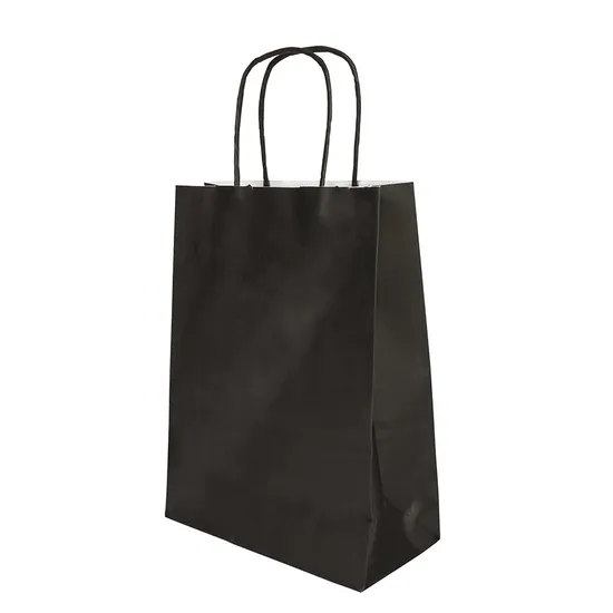 Factory Wholesale Cheap Luxury Gift Shopping Kraft Paper Bag with Custom Logo