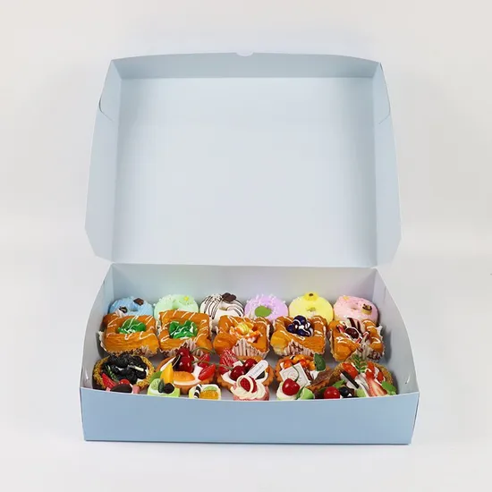 6inch 12inch Cake Paper Packaging Muffin Bakery Swiss Roll Dessert Sweet Pastry Cupcake Box