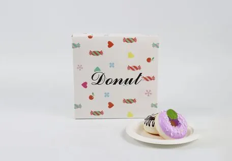 Easy to Stack Prevent Vibration Rectangle Paper Cake Box for Opening Ceremony