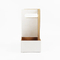 Wholesale Custom Printing Logo Disposable Biodegradable Recyclable Takeaway Brown Paper Coffee Cup Carriers with Portable Handle