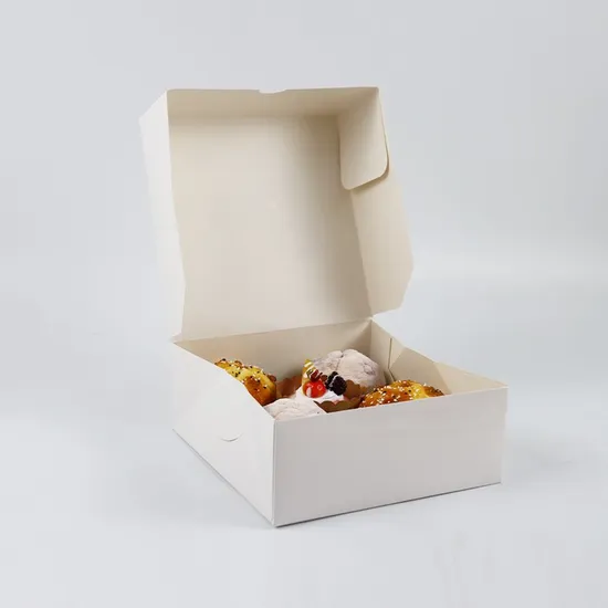 Disposable Paper Packaging Cardboard Big Birthday Cake Box Packaging Cake Box