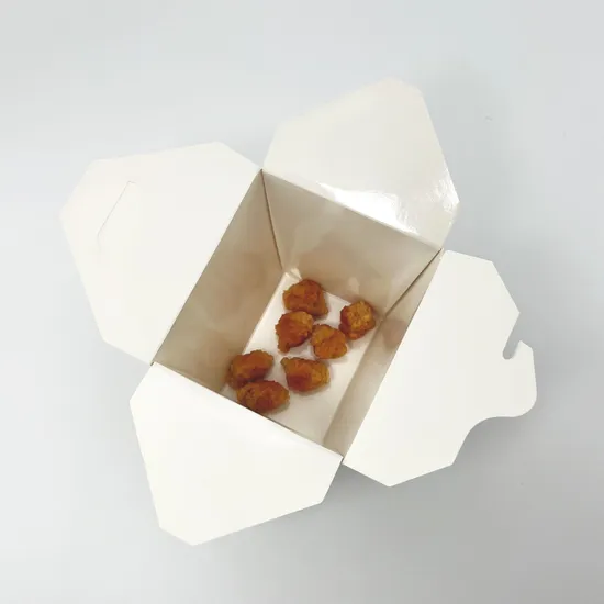 Wholesale Eco-Friendly Disposable Customized Logo Takeaway Sushi Fried Chicken Chip Burger Snack Meal Food Grade Packaging Kraft Cardboard Paper Food Box