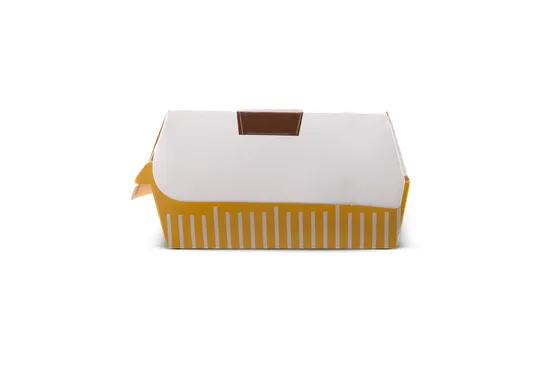 Wholesale Customized Pringting Bread Biodegradable Food Container Sandwich Paper Box with Window