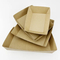 Custom Food Grade Safe Boat Boxes Disposable Fried Chicken Chip Snack Tray Food High Quality Customized Logo Lunch Kraft Card Tray