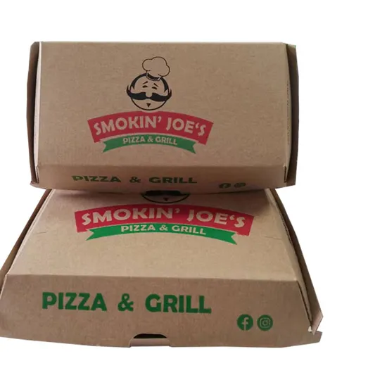 Printed Recycled Take Away French Fries Paper Boxes Fast Food Burger Hamburger Packaging Packaging Box