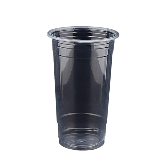 Factory Wholesale Food Grade Eco-Friendly Disposable Degradable Custom Juice Storage Packaging Milk Tea Cold Hot Drink Kraft Single Double Paper Cup with Lid
