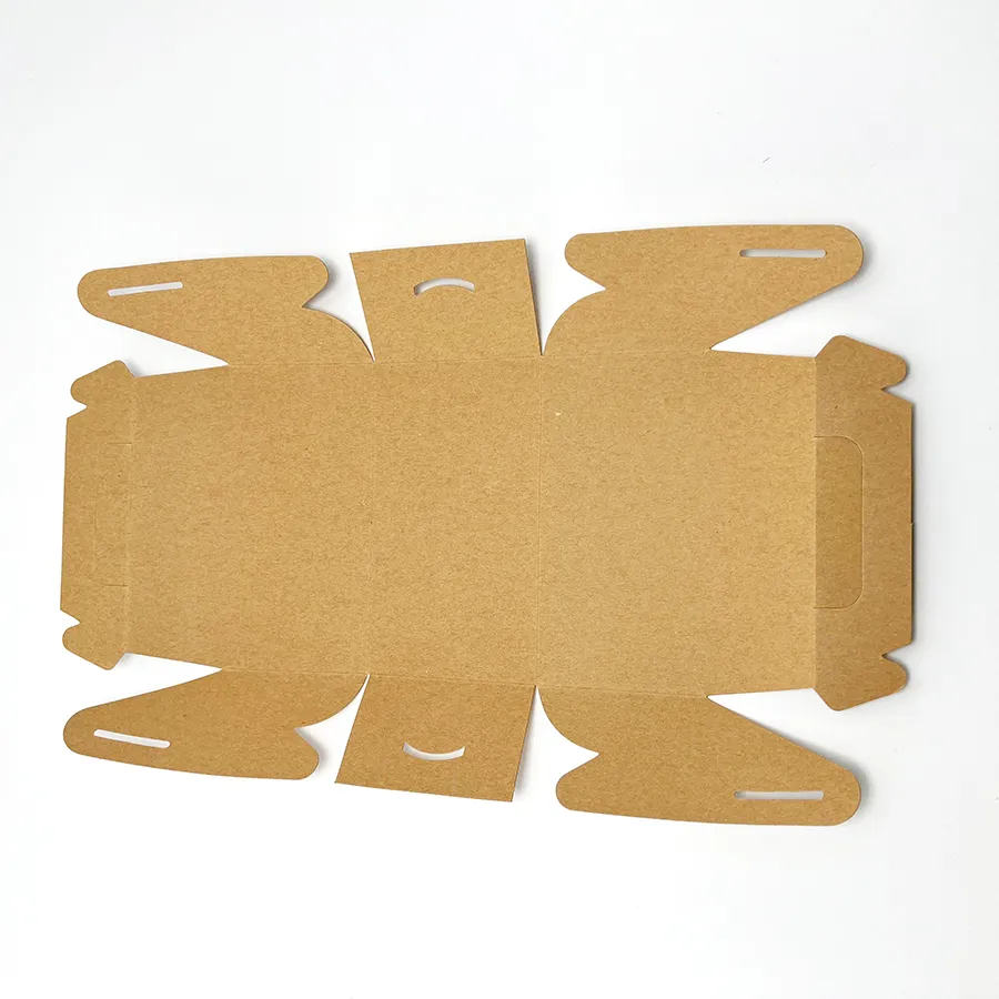 6inch Biodegradable Packing Cake Food Gift Brown Cardboard Paper Box with Custom Logo