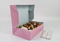 Factory Cheap Custom Transparent Window Printed Logo Size Food Grade Doughnut Wholesale Disposable Bakery Delivery Packing Macaron Paper Cake Cardboard Box