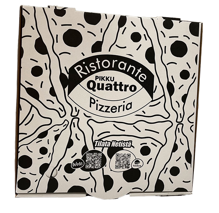 Factory Cheap Customized All Size Color Food Grade Corrugated White Cardboard Wholesale Biodegradable Eco-Friendly Packaging Pizza Paper Box