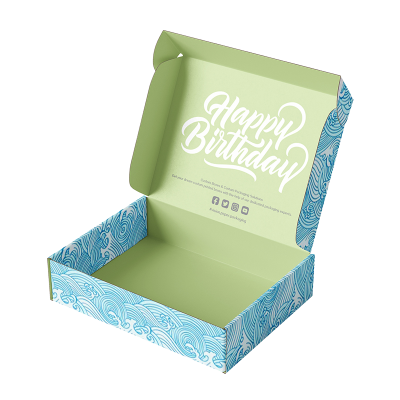 Wholesale Luxury Eco-Friendly Aircraft Packaging Customized Color Vegetable Fruit Paper Corrugated Printed Logo Shoe Cloth Shipping Gift Packaging Cardboard Box