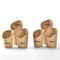 Factory Customized Food Grade Disposable Paper Cone Shape French Fries Chips Fried Chicken American Potato Stick Snacks Egg Waffle Food Packaging Scoop Cup