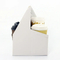 Eco-Friendly 2cups 4 Cups Portable Kraft Cardboard Corrugated Paper Drinks Cup Carrier Holder for Tea Coffeebeverage Takeout