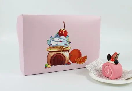 Factory Cheap Custom Printed Logo Size Food Grade Doughnut Wholesale Disposable Bakery Delivery Packing Macaron Paper Cupcake White Cardboard Box