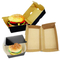 Factory Wholesale Biodegradable Food Grade Disposable Takeaway Lunch Fries Hamburger Box Packaging Custom Print Logo Delivery Cardboard Paper Burger Box