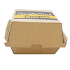 Factory Wholesale Biodegradable Food Grade Disposable Takeaway Lunch Fries Hamburger Box Packaging Custom Print Packing Personalized Corrugated Burger Box