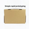 Factory Wholesale Custom Eco-Friendly Recyclable Printed Logo Food Shipping Packaging Cardboard Vegetable Fruit Shoe Kraft Corrugated Paper Boxes