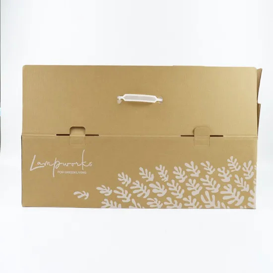 Factory Wholesale Custom Printing Eco-Friendly Recyclable Corrugated Printed Logo Food Vegetable Fruit Cardboard Packaging Delivery Shipping Kraft Paper Boxes