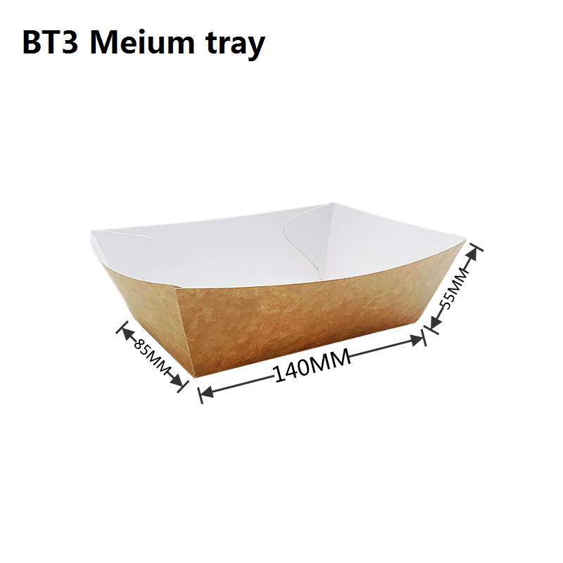High Quality Christmas Gift Packing Hamper Customized Paper Box Tray Food Packaging Cardboard Tray Box