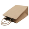 Wholesale Custom Printing Personalized Degradable Recyclable Shopping Gift Fruit Food Electronic Product Packaging Kraft White Card Paper Bag with Portable Hand