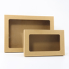 Factory Wholesale Customized Food Grade Takeaway Sushi Fried Chicken Chips Burger Container Disposable Cardboard Lunch Meal Snack Paper Food Box with Transparent Lid