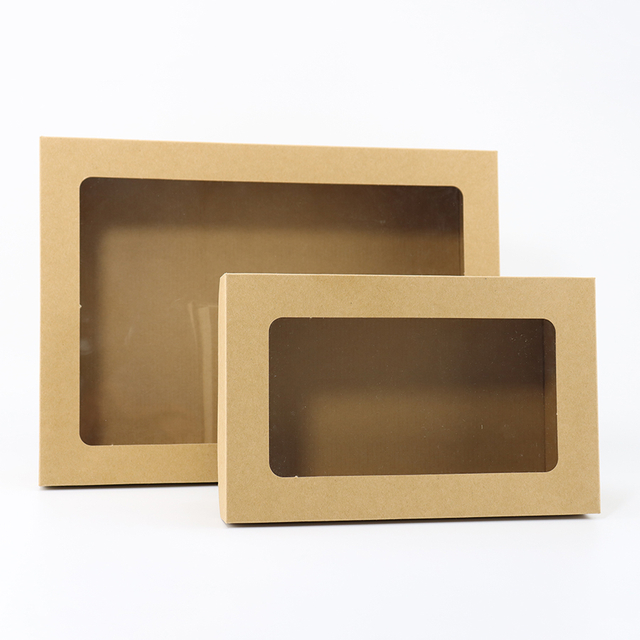 Factory Wholesale Customized Food Grade Takeaway Sushi Fried Chicken Chips Burger Container Disposable Cardboard Lunch Meal Snack Paper Food Box with Transparent Lid