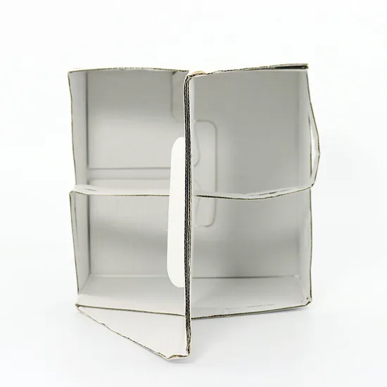 Custom Corrugated Take Away Hot Drink Coffee Tea Cup Holder Paper Cup Holder with Handle Coffee Carrier