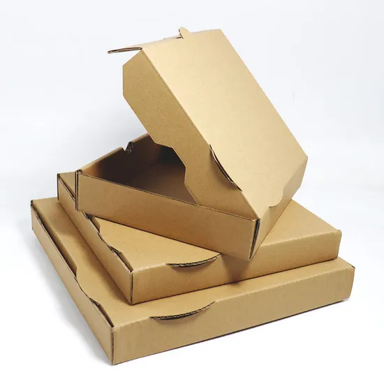 Biodeqradable Custom Print Size Corrugated Pizza Box 12 Inch Cardboard Pizza Boxes