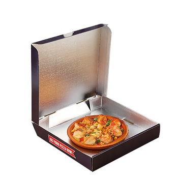 Easy Foldable Custom Printed Biodegradable Kraft Pizza Boxes for Sustainable Packaging Delivery Packaging Paper Box