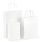 Square Kraft Packaging Paper Bag Custom Logo Print Recyclable Kraft Paper Bag with Handles