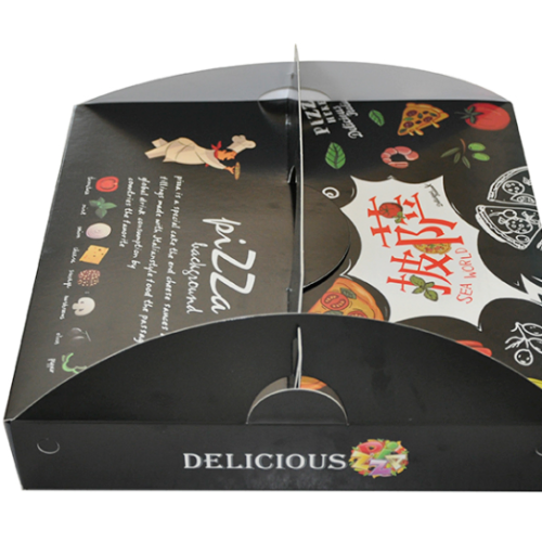 Hot Selling Custom Printed Pizza Box Pizza Box with Handle Wholesale Commercial Custom Size
